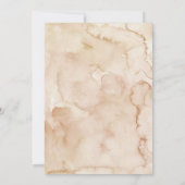 Koffie en pannenkoek bruidsbrunch kaart (Achterkant)