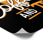 Koffie en Pi - Pi Day Wiskunde Lover Science Teach Poster (Hoek)