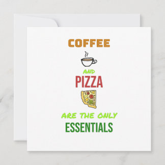 Koffie en Pizza Kaart