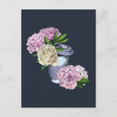 Koffie en pony's briefkaart (Voorkant)