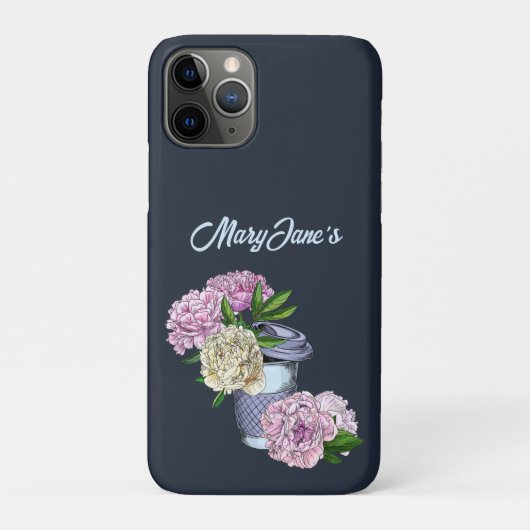 Koffie en pony's Case-Mate iPhone case (Achterkant)