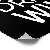 Koffie en Poster van de citaat van wijn (Hoek)