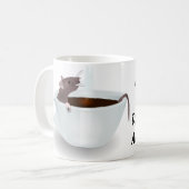 Koffie- en rattenlover koffiemok (Voorkant links)