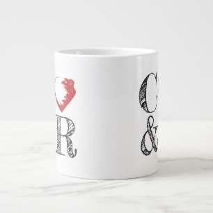 Koffie en revolutie grote Mok