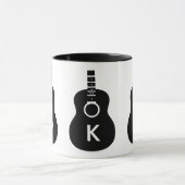 Koffie en rol, gepersonaliseerd mok (Midden)