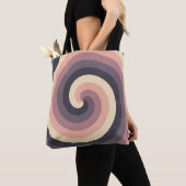 Koffie en room Whirlwind Tote Bag (Dichtbij)
