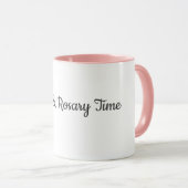 Koffie- en Rosary-tijd Mok (Voorkant rechts)