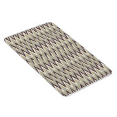 Koffie- en Sage-iKat ZigZag-patroon Magneet (Rechterzijde)