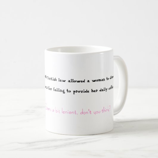 Koffie en scheiding koffiemok (Voorkant rechts)