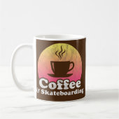 Koffie en skateboarden koffiemok (Links)