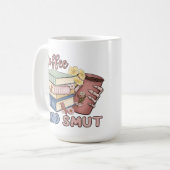 Koffie en Smut grote mok (Voorkant links)