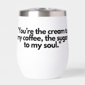 Koffie en Soul Tumbler (Voorkant)