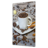 Koffie en specerijen klembord (Links)