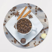 Koffie en specerijen labels (Design 2)