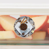Koffie en specerijen labels (Aangebracht)