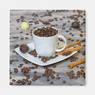 Koffie en specerijen magneet