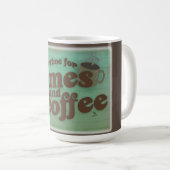 Koffie en spelletjes Tijd Epic  Vibes Koffiemok (Voorkant rechts)