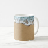 Koffie- en strandthema kust koffiemok (Voorkant rechts)