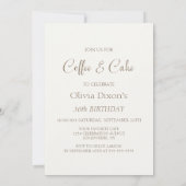 Koffie en taart elke verjaardag kaart (Achterkant)