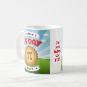 Koffie en TAART op Pi Day Koffiemok (Voorkant links)