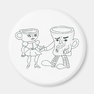 Koffie en Tea Magnet