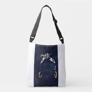 Koffie en thee-tv crossbody tas