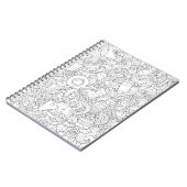 Koffie en theeblaadje notitieboek (Linkerzijde)