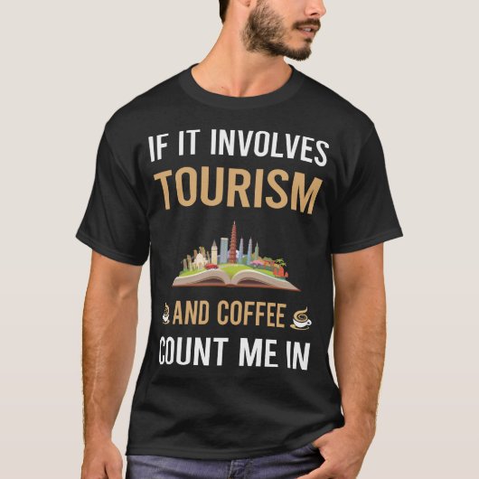 Koffie en Toerisme T-shirt (Voorkant)