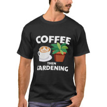 Koffie en vervolgens tuinonderhoud