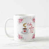 Koffie en vrienden het perfecte mengsel koffiemok (Links)