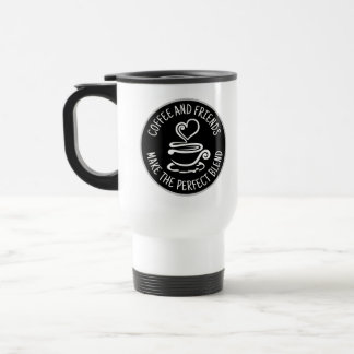 Koffie en vrienden, maak het perfecte mengsel reisbeker