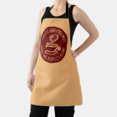 Koffie en vrienden, maak het perfecte mengsel schort (Insitu)