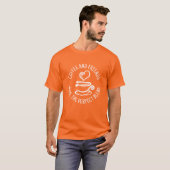 Koffie en vrienden, maak het perfecte mengsel t-shirt (Voorkant volledig)