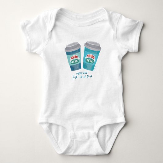Koffie en VRIENDEN™ Romper (Voorkant)