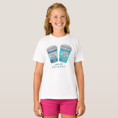 Koffie en VRIENDEN™ T-shirt (Voorkant volledig)