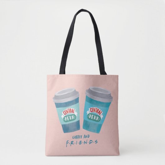 Koffie en VRIENDEN™ Tote Bag (Voorkant)