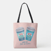 Koffie en VRIENDEN™ Tote Bag (Achterkant)
