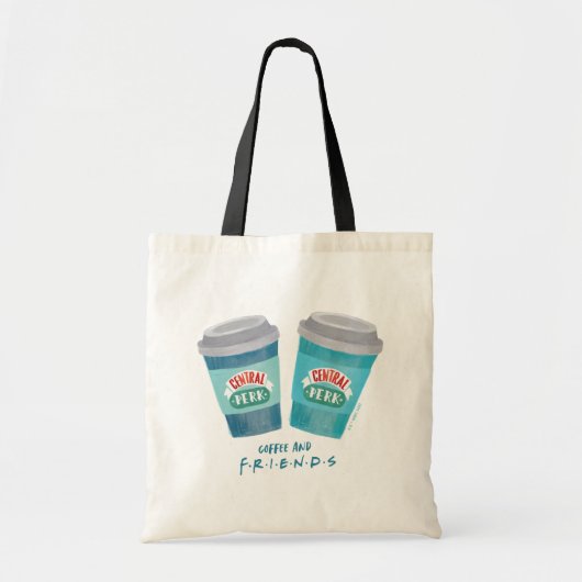 Koffie en VRIENDEN™ Tote Bag (Voorkant)