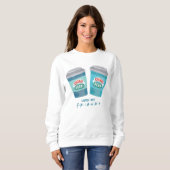 Koffie en VRIENDEN™ Trui (Voorkant volledig)