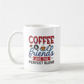 Koffie en vrienden Typografie Koffie Mok (Links)