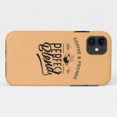 Koffie en vrienden vormen het perfecte mengsel Case-Mate iPhone case (Achterkant (horizontaal))