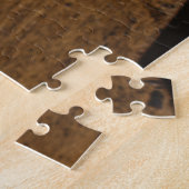 Koffie en waffle ontbijt in bed legpuzzel (Zijkant)
