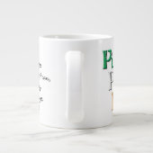 Koffie- en Whiskey-server met logo Grote Koffiekop (Achterkant)