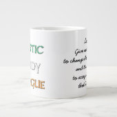 Koffie- en Whiskey-server met logo Grote Koffiekop (Voorkant)