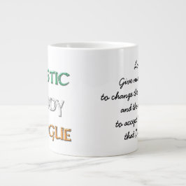 Koffie- en Whiskey-server met logo Grote Koffiekop