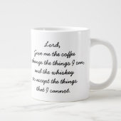 Koffie- en Whiskey-server met logo Grote Koffiekop (Rechts)