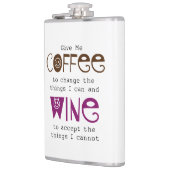 Koffie- en wijnkolf geven heupfles (Links)