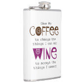 Koffie- en wijnkolf geven heupfles (Rechts)