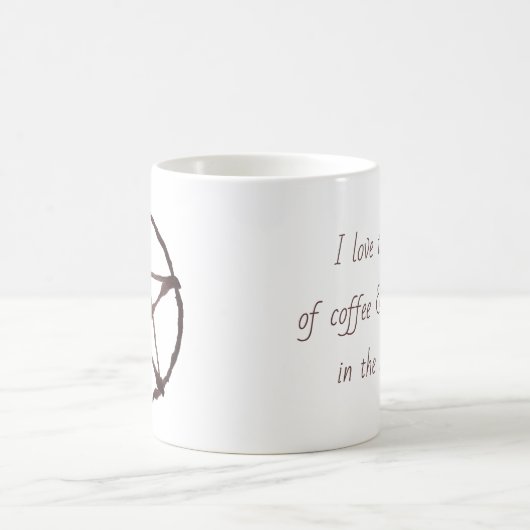 Koffie- en wittekentakel koffiemok (Center)