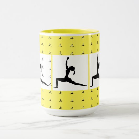 Koffie en Yoga Mok (Midden)